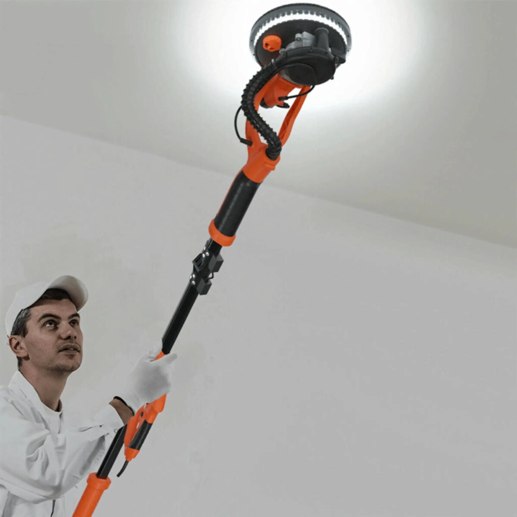 Professional Electric Drywall Ceiling Pole Sander W/ Vacuum, 750W (SAK97855) by SAKSBY WHOLESALE