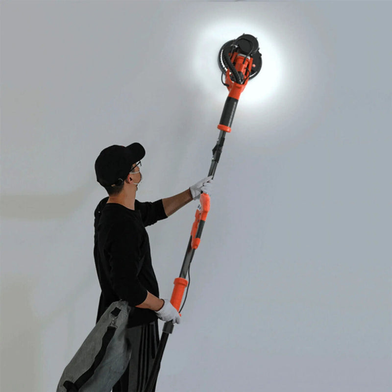 Professional Electric Drywall Ceiling Pole Sander W/ Vacuum, 750W (SAK97855) by SAKSBY WHOLESALE
