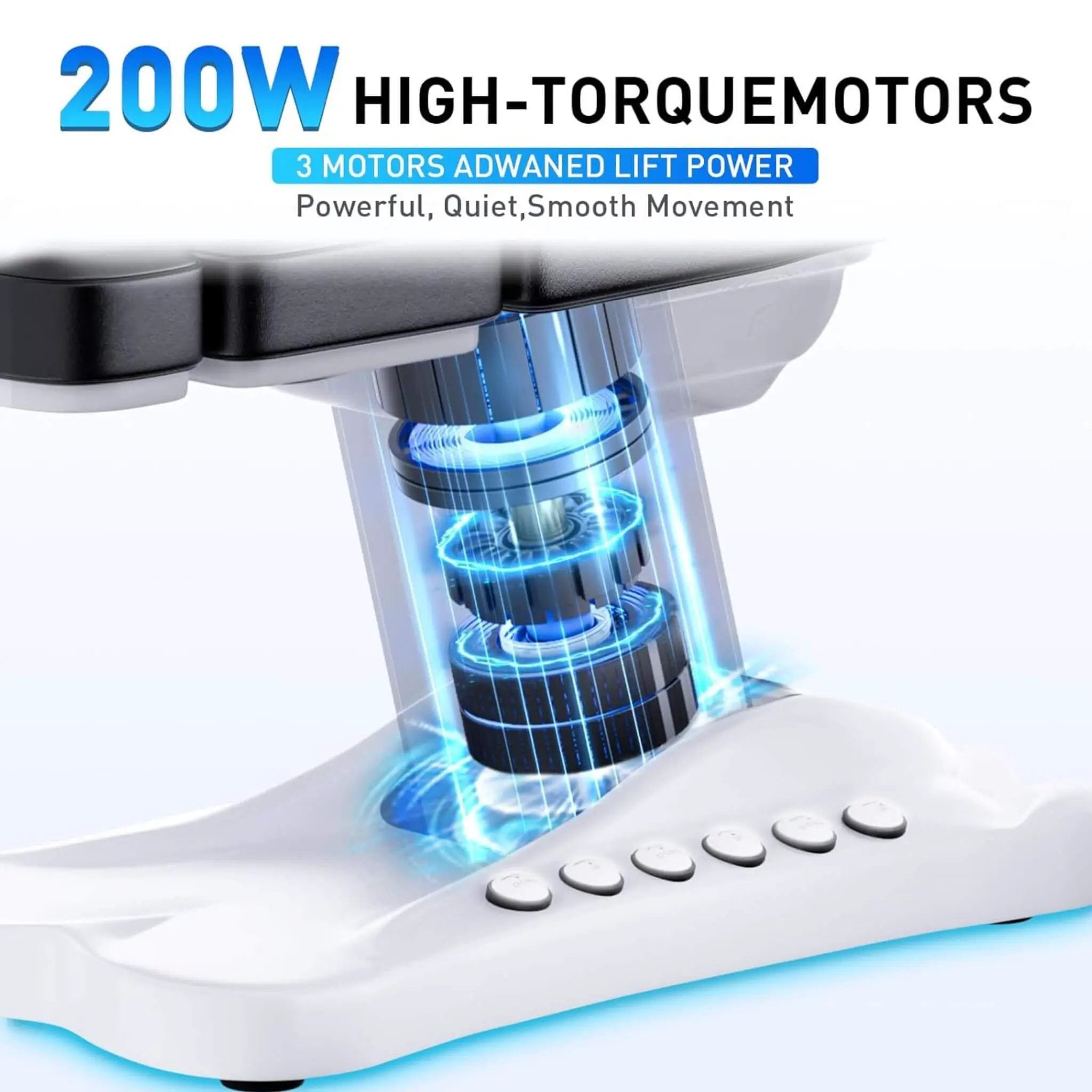 Professional Fully-Electric Massage Table With Lift And Foot Pedal (SAK32659) by SAKSBY WHOLESALE