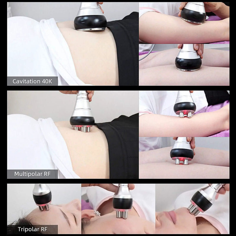 Professional Ultrasonic Cavitation RF Laser Lipo Machine - Fat Reduction & Weight Loss (SAK95112) by SAKSBY WHOLESALE