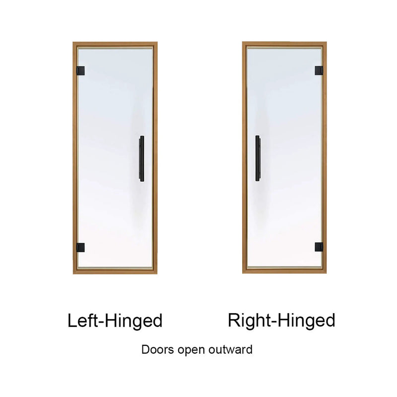 Prosaunas 24X73-Inch Thermo-Aspen Prehung Clear Glass Sauna Door (SAK17254) by SAKSBY WHOLESALE