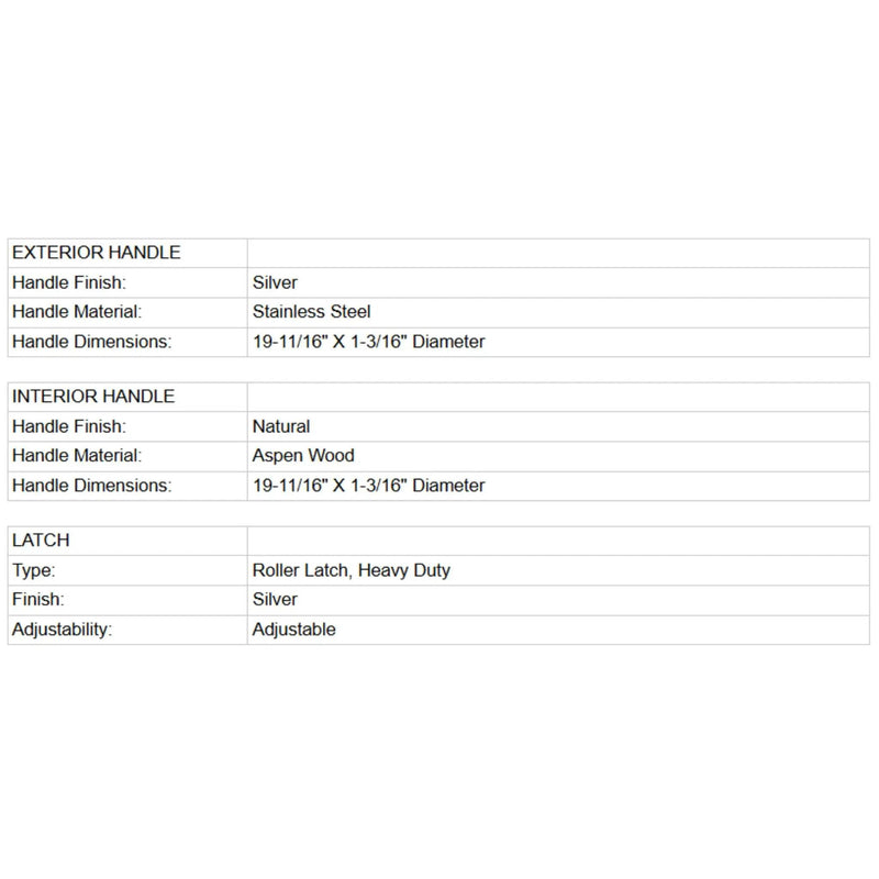 Prosaunas 36X81-Inch Aspen Clear ADA Glass Sauna Door (SAK75843) by SAKSBY WHOLESALE