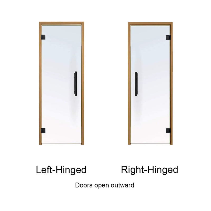 Prosaunas 36X81-Inch Thermo-Aspen Clear ADA Glass Sauna Door (SAK75841) by SAKSBY WHOLESALE