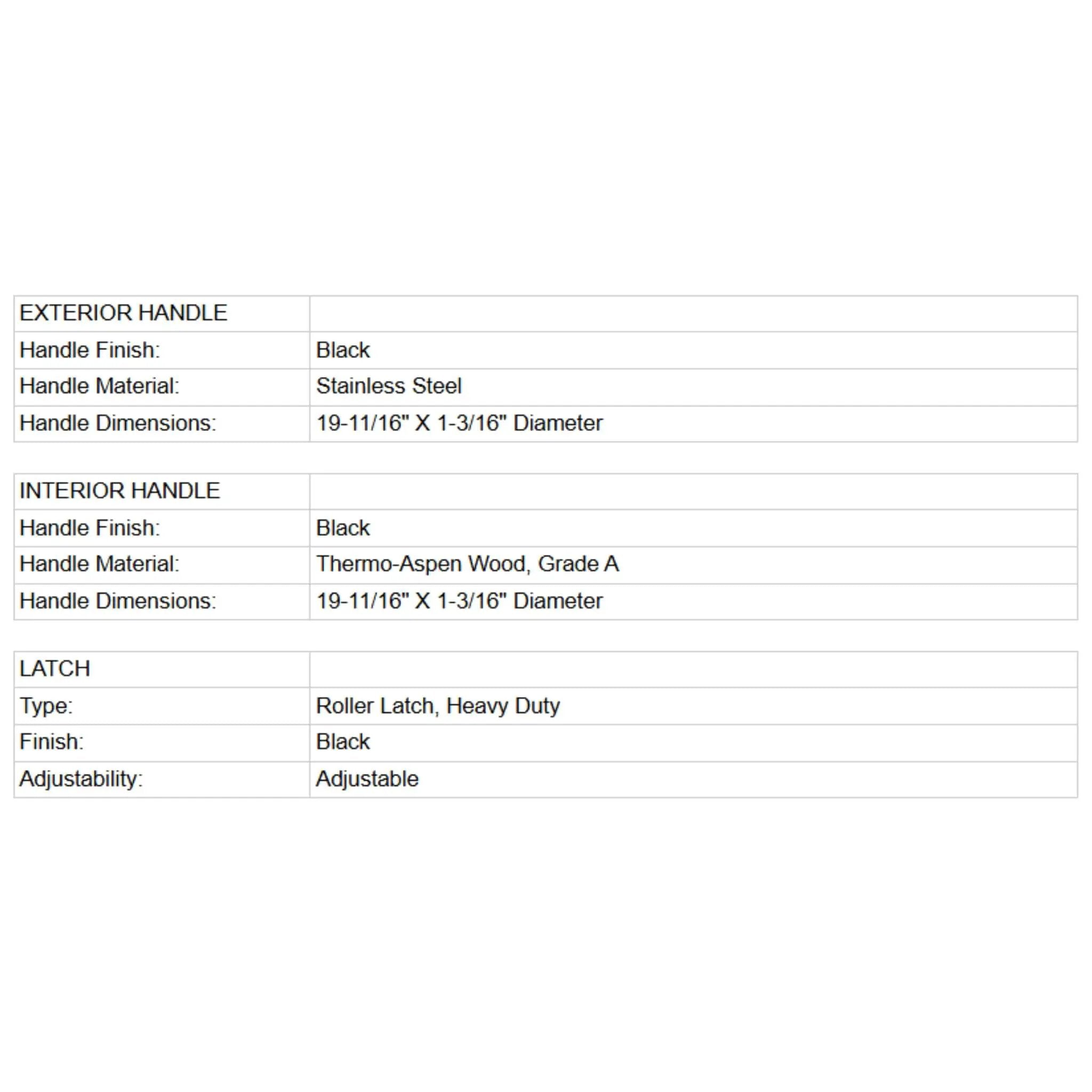 Prosaunas 36X81-Inch Thermo-Aspen Clear ADA Glass Sauna Door (SAK75841) by SAKSBY WHOLESALE