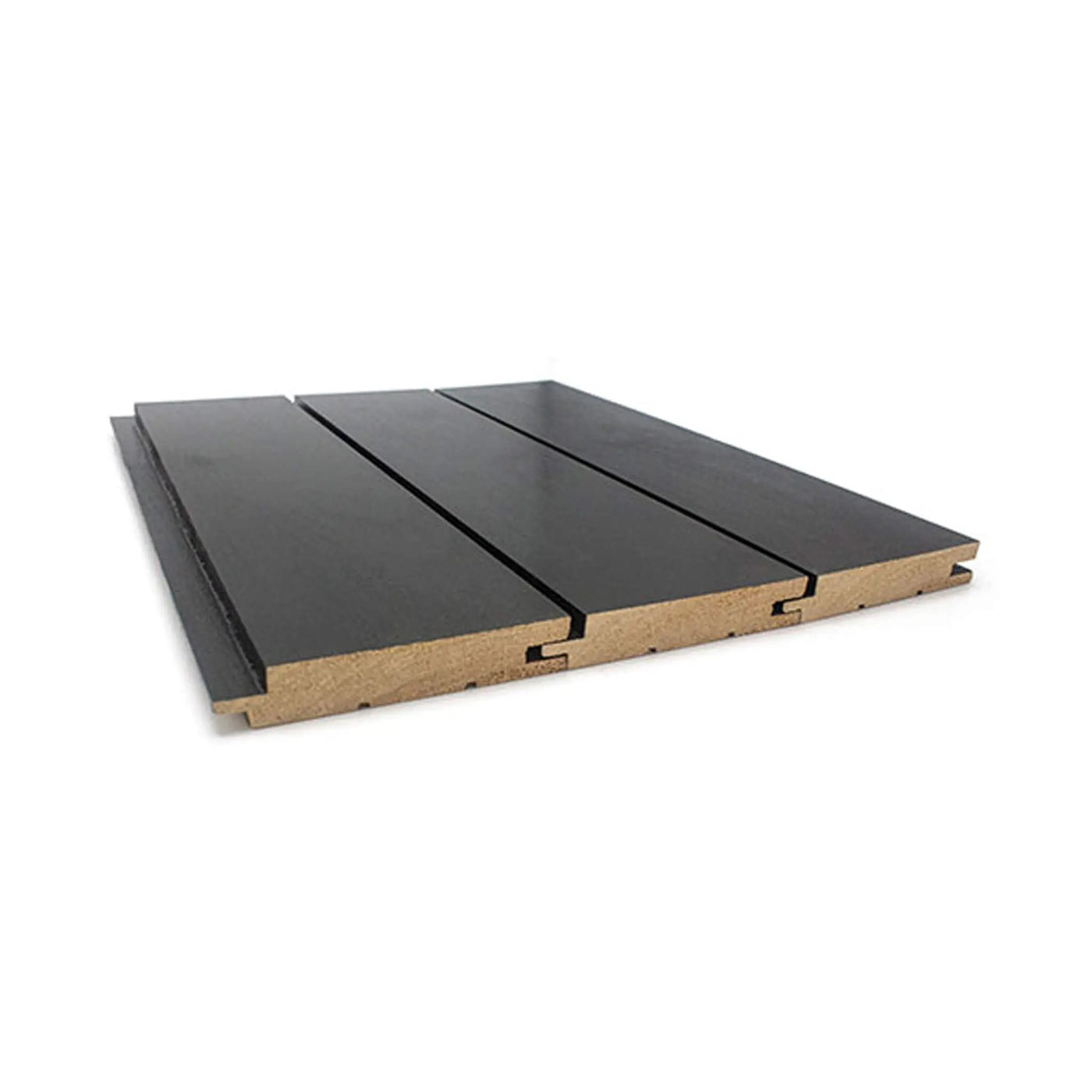 Prosaunas Aspen Midnight Black 1X4 T&G STS4 Sauna Wall Wood [Wax-Coated] (SAK57186) by SAKSBY WHOLESALE