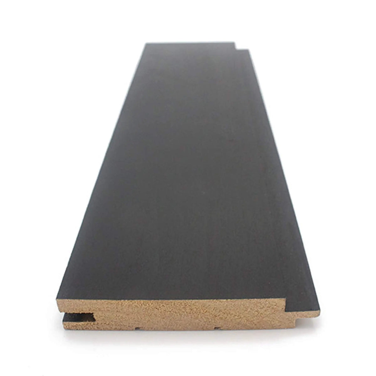 Prosaunas Aspen Midnight Black 1X4 T&G STS4 Sauna Wall Wood [Wax-Coated] (SAK57186) by SAKSBY WHOLESALE