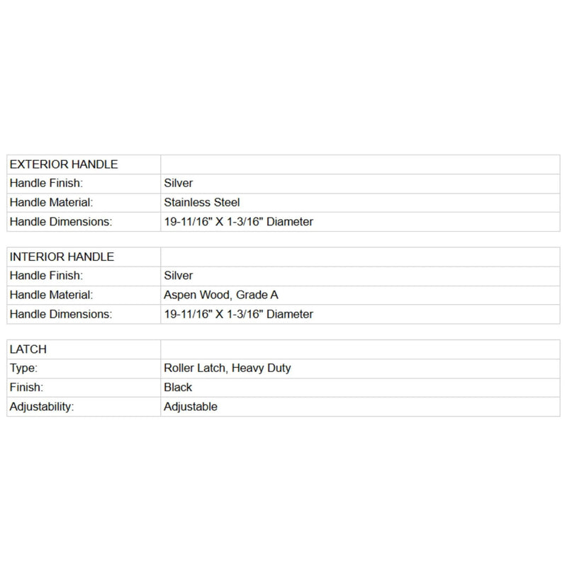 Prosaunas 24X73-Inch Aspen Prehung Clear Glass Sauna Door (SAK68524) by SAKSBY WHOLESALE