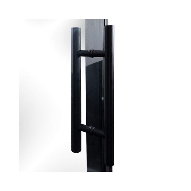 Prosaunas 36X81-Inch Black Alder Clear Prehung ADA Glass Sauna Door (SAK15497) by SAKSBY WHOLESALE