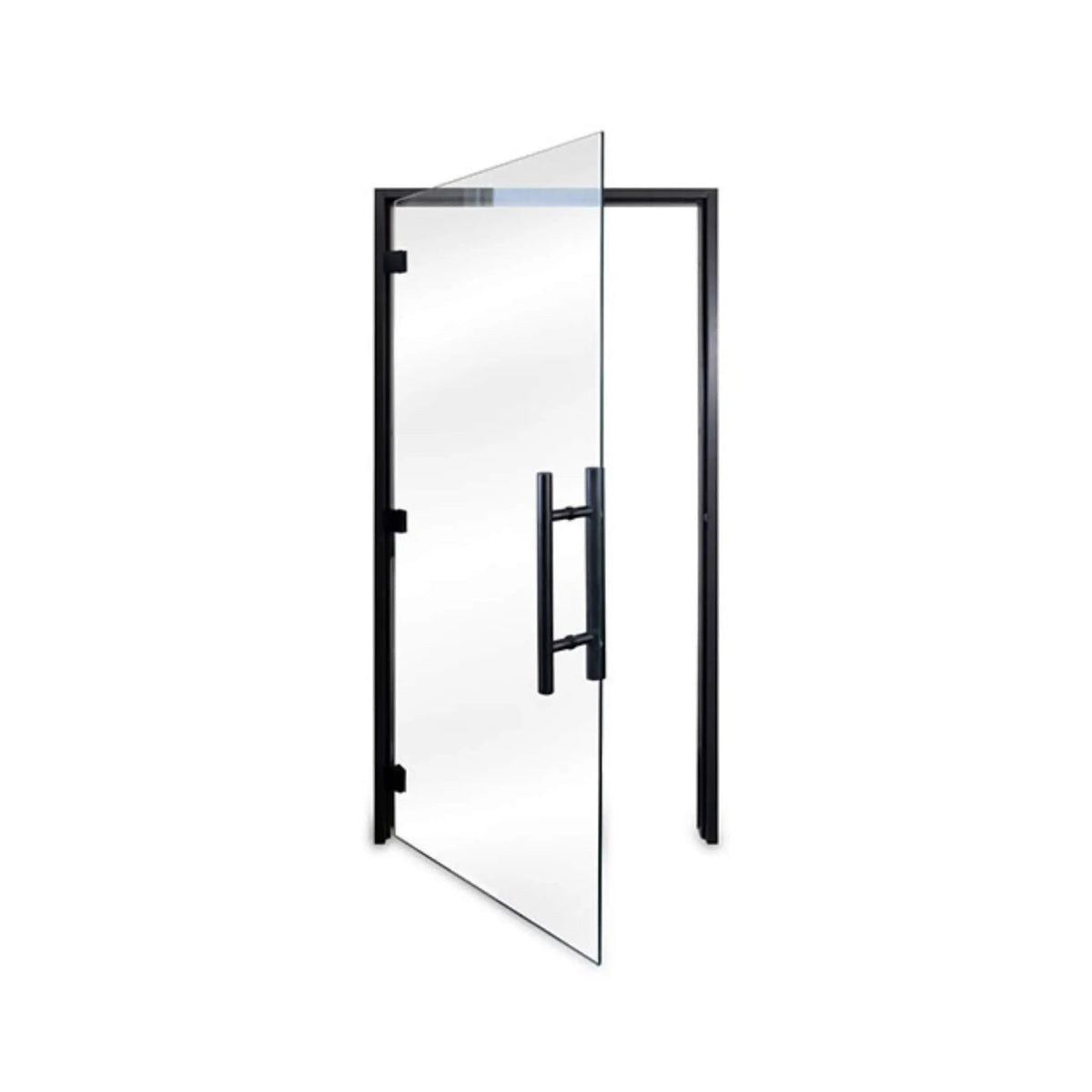 Prosaunas 36X81-Inch Black Alder Clear Prehung ADA Glass Sauna Door (SAK15497) by SAKSBY WHOLESALE