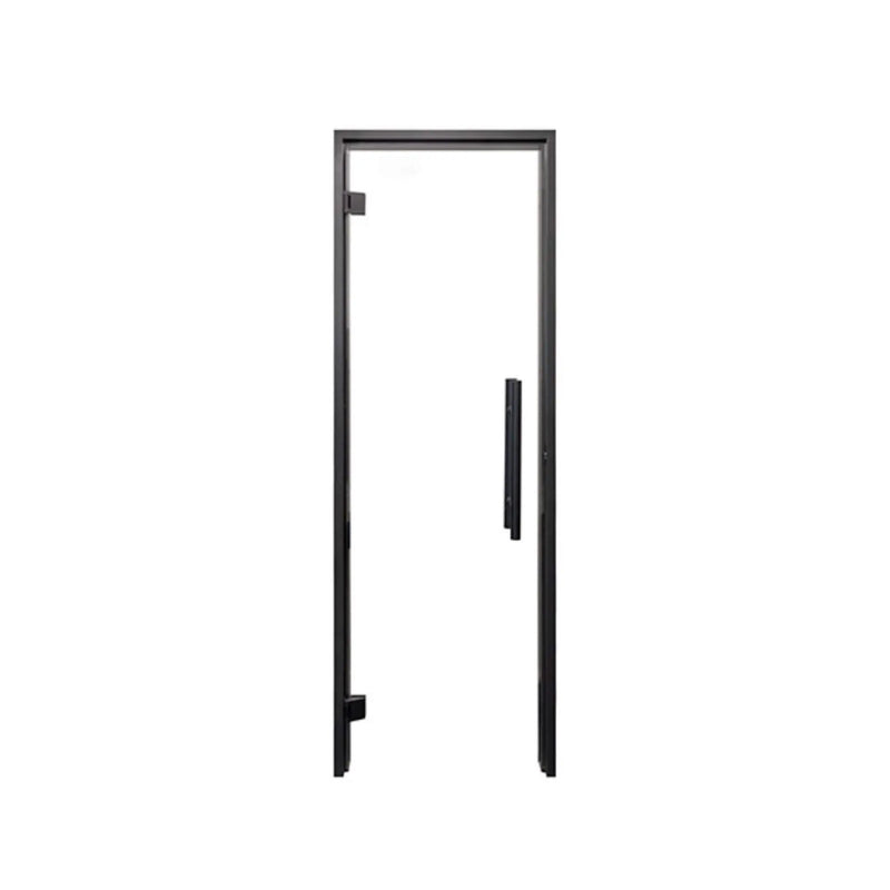 Prosaunas 24X81-Inch Black Alder Clear Glass Sauna Door (SAK38670) by SAKSBY WHOLESALE