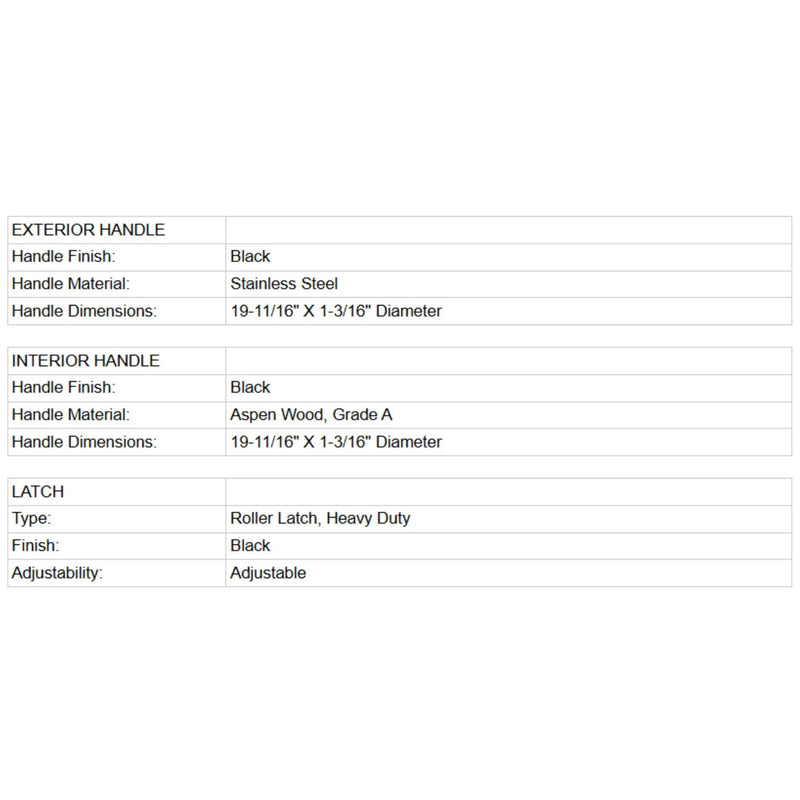 Prosaunas 24X73-Inch Black Alder Prehung Clear Glass Sauna Door (SAK67491) by SAKSBY WHOLESALE