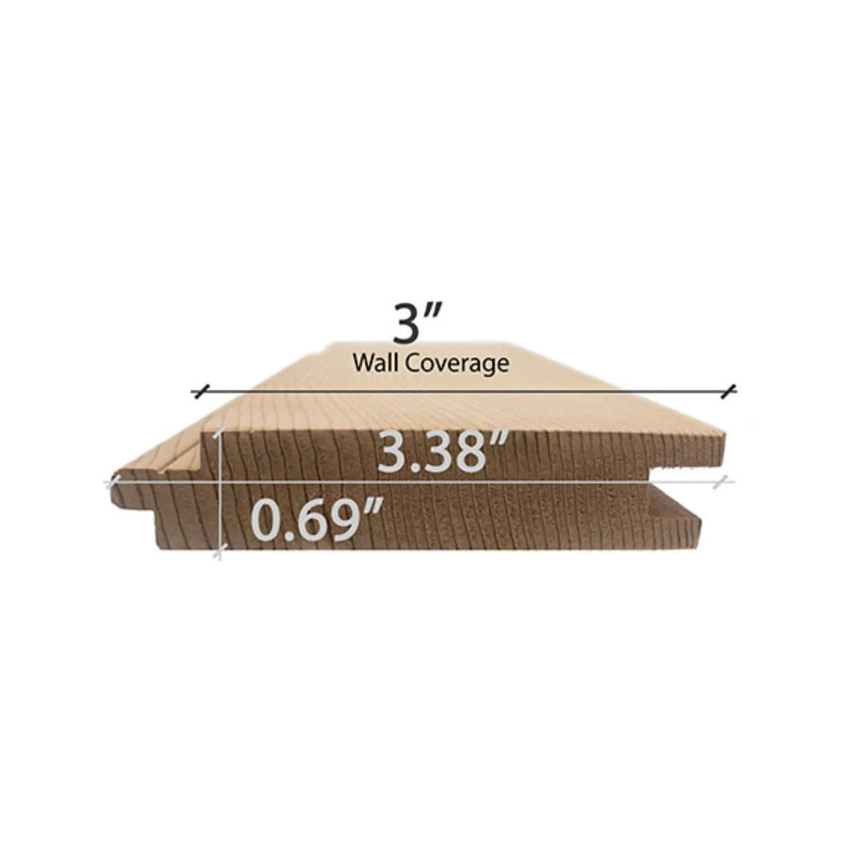 Prosaunas Cedar 1X4 VG T&G NG Sauna Bench Wood [WOOD634] (SAK86425) by SAKSBY WHOLESALE