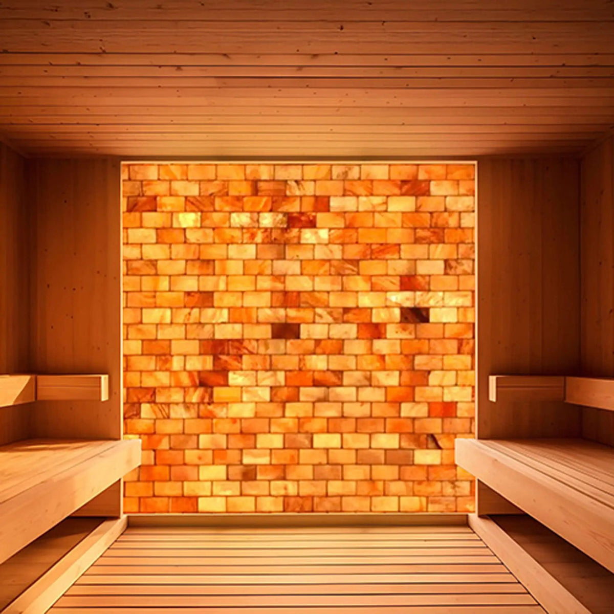 Prosaunas Customizable Himalayan Salt Sauna Wall Kit (SAK32510) by SAKSBY WHOLESALE