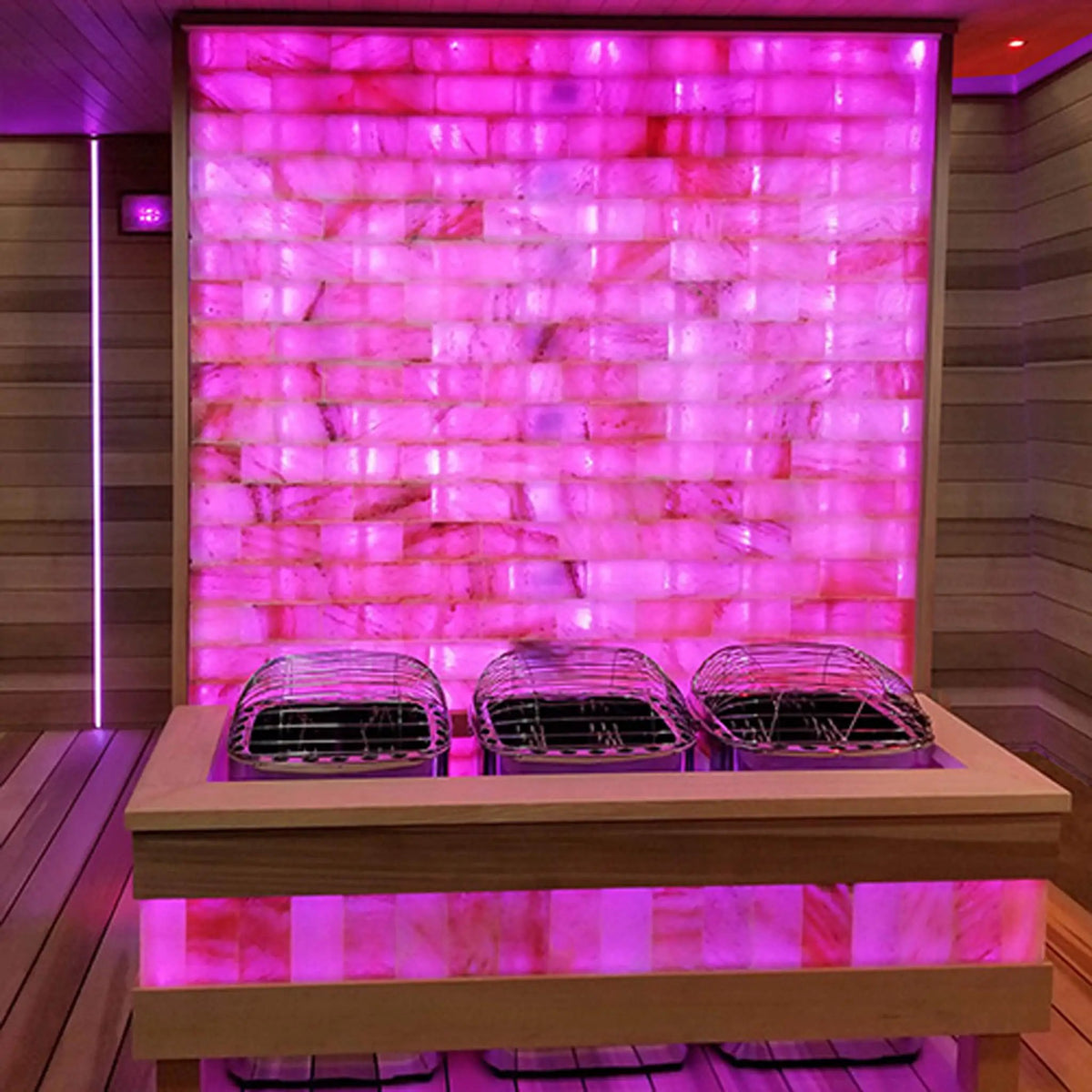 Prosaunas Customizable Himalayan Salt Sauna Wall Kit (SAK32510) by SAKSBY WHOLESALE