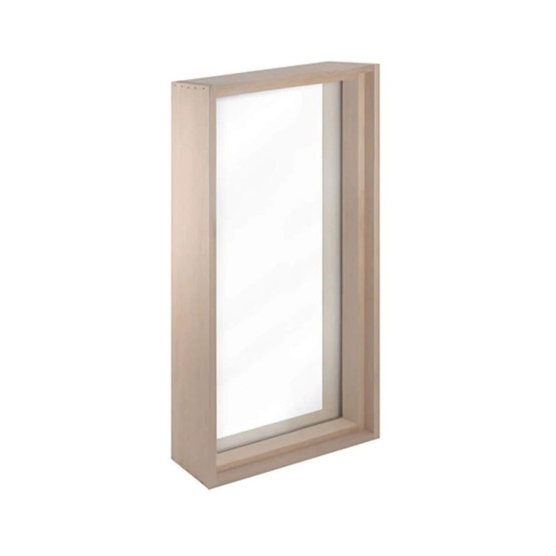 Prosaunas 16X30-Inch Framed Hemlock Tempered Dual Pane Clear Glass Sauna Window (SAK44067) by SAKSBY WHOLESALE