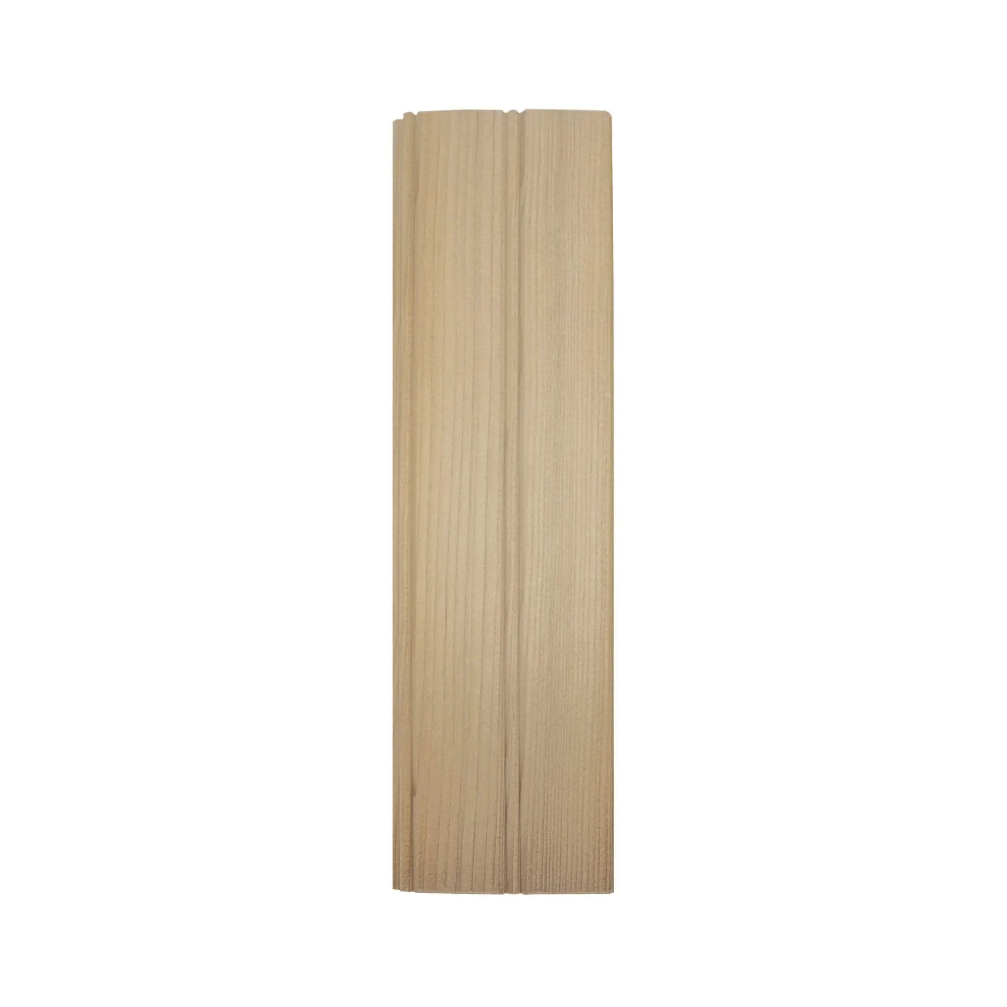 Prosaunas Hemlock 1X4 Vertical Grain T&G V2E Sauna Bench Wood [WOOD631] (SAK97532) by SAKSBY WHOLESALE