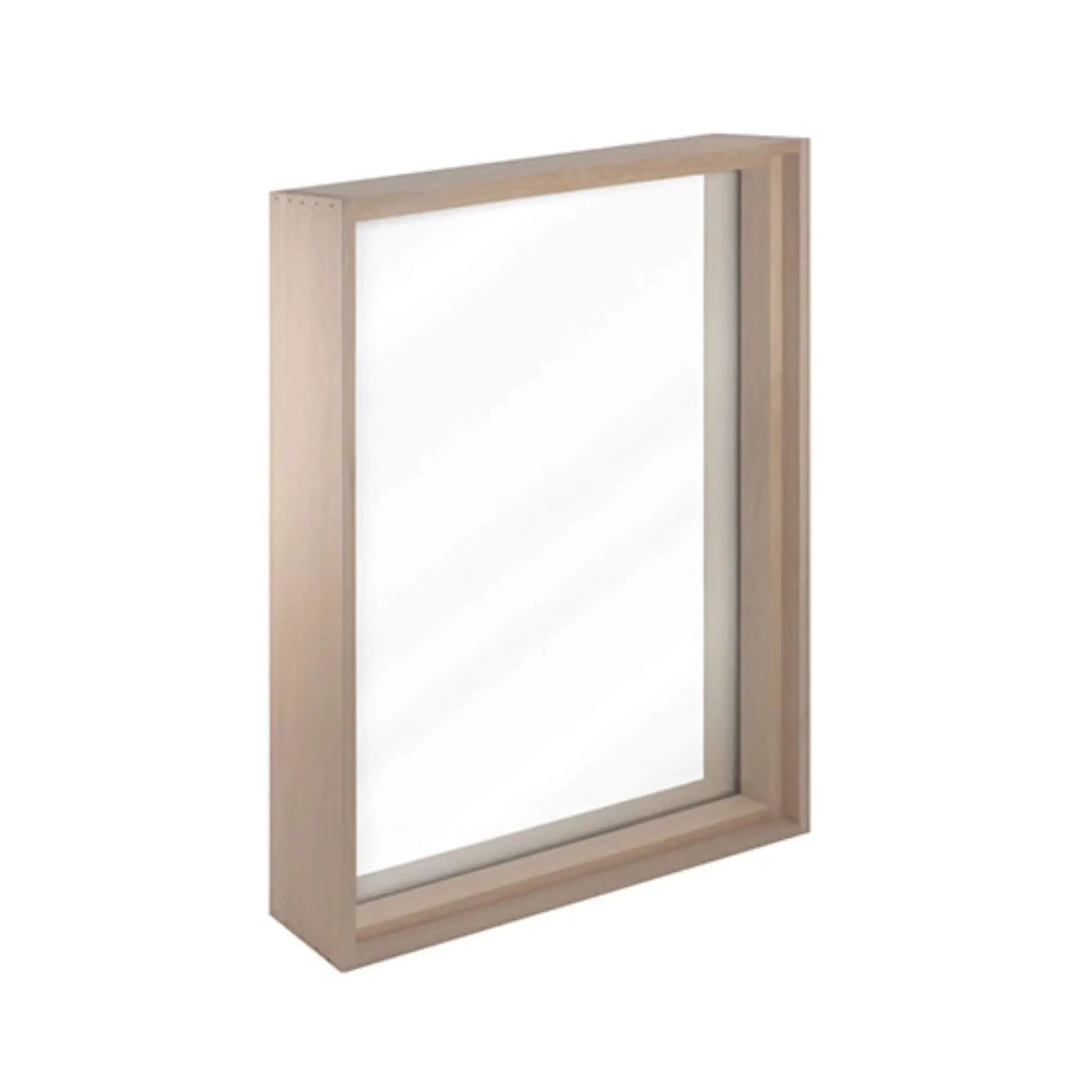 Prosaunas 24X36-Inch Large Framed Dual Pane Clear Glass Sauna Window With Hemlock (SAK66329) by SAKSBY WHOLESALE