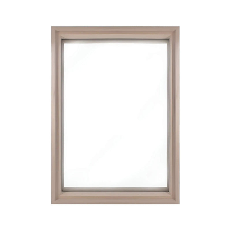Prosaunas 24X36-Inch Large Framed Dual Pane Clear Glass Sauna Window With Hemlock (SAK66329) by SAKSBY WHOLESALE