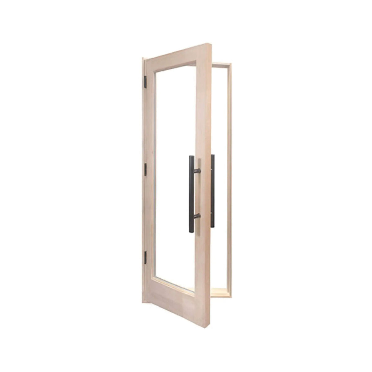 Prosaunas 24X80-Inch Prehung Solid Wood Douglas Fir Sauna Door With Dual-Pane Insulated Glass (SAK25184) by SAKSBY WHOLESALE