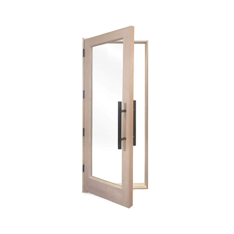 Prosaunas 30X80-Inch Prehung Solid Wood Sauna Door With Insulated Glass (SAK37912) by SAKSBY WHOLESALE