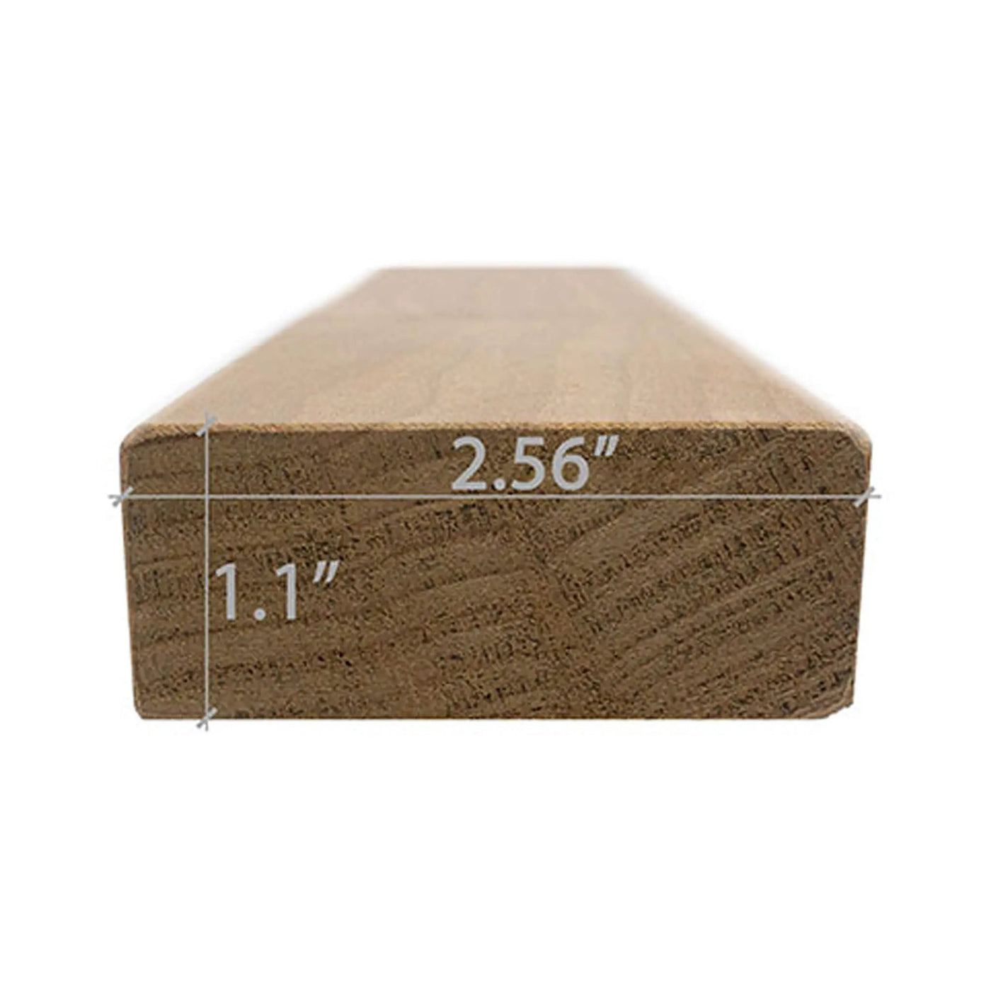 Prosaunas Thermo-Aspen 2X3 S4SEE SHP Sauna Bench Wood (SAK96843) by SAKSBY WHOLESALE