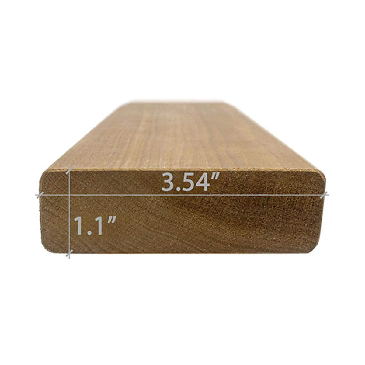 Prosaunas Thermo-Aspen 2X4 S4SEE SHP Sauna Bench Wood (SAK88434) by SAKSBY WHOLESALE
