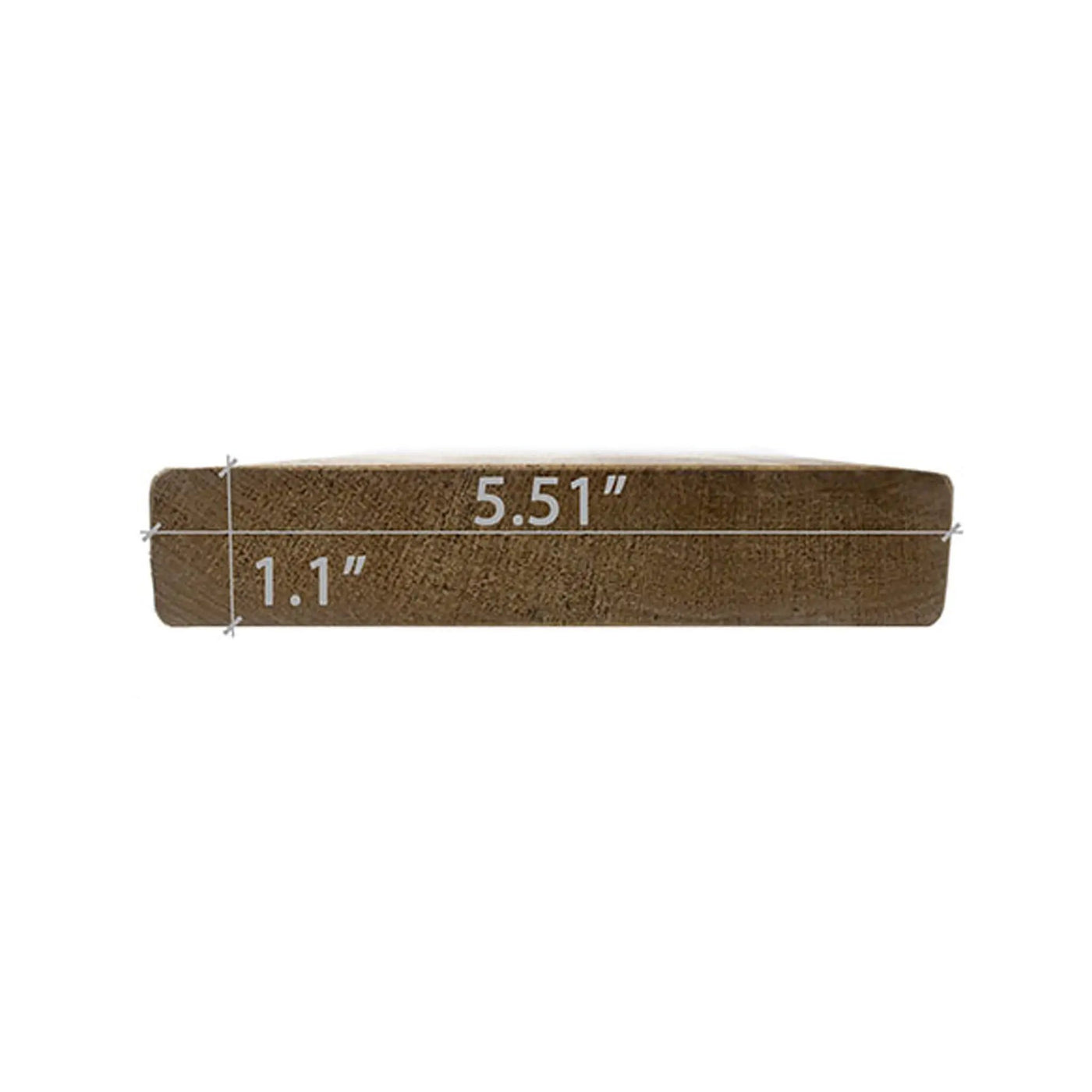 Prosaunas Thermo-Aspen 2X6 S4SEE SHP Sauna Bench Wood (SAK17042) by SAKSBY WHOLESALE