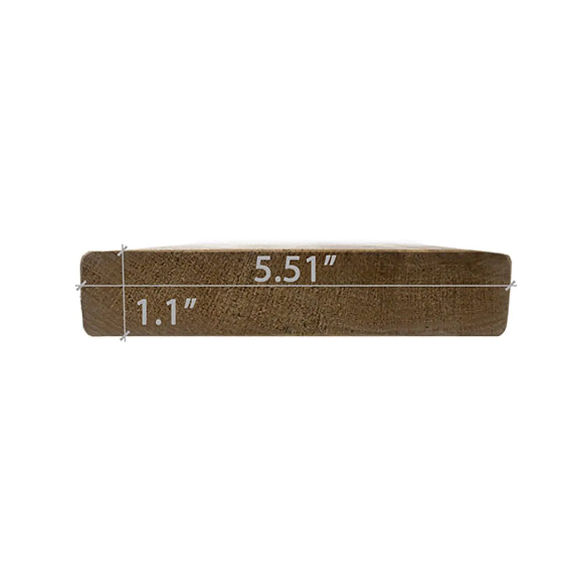 Prosaunas Thermo-Aspen 2X6 S4SEE SHP Sauna Bench Wood (SAK17042) by SAKSBY WHOLESALE