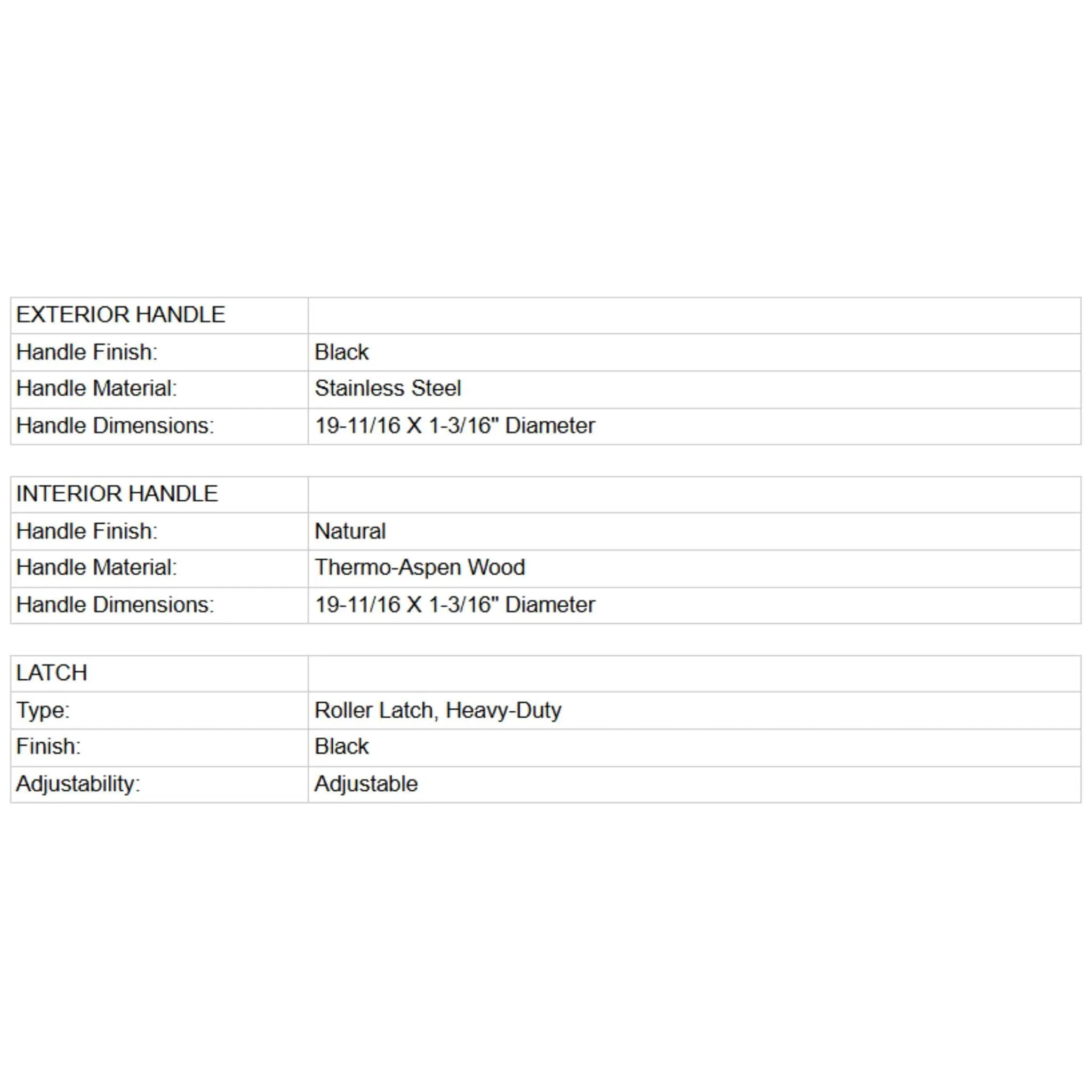 Prosaunas 24X81-Inch Thermo-Aspen Prehung Tinted Glass Sauna Door (SAK81345) by SAKSBY WHOLESALE