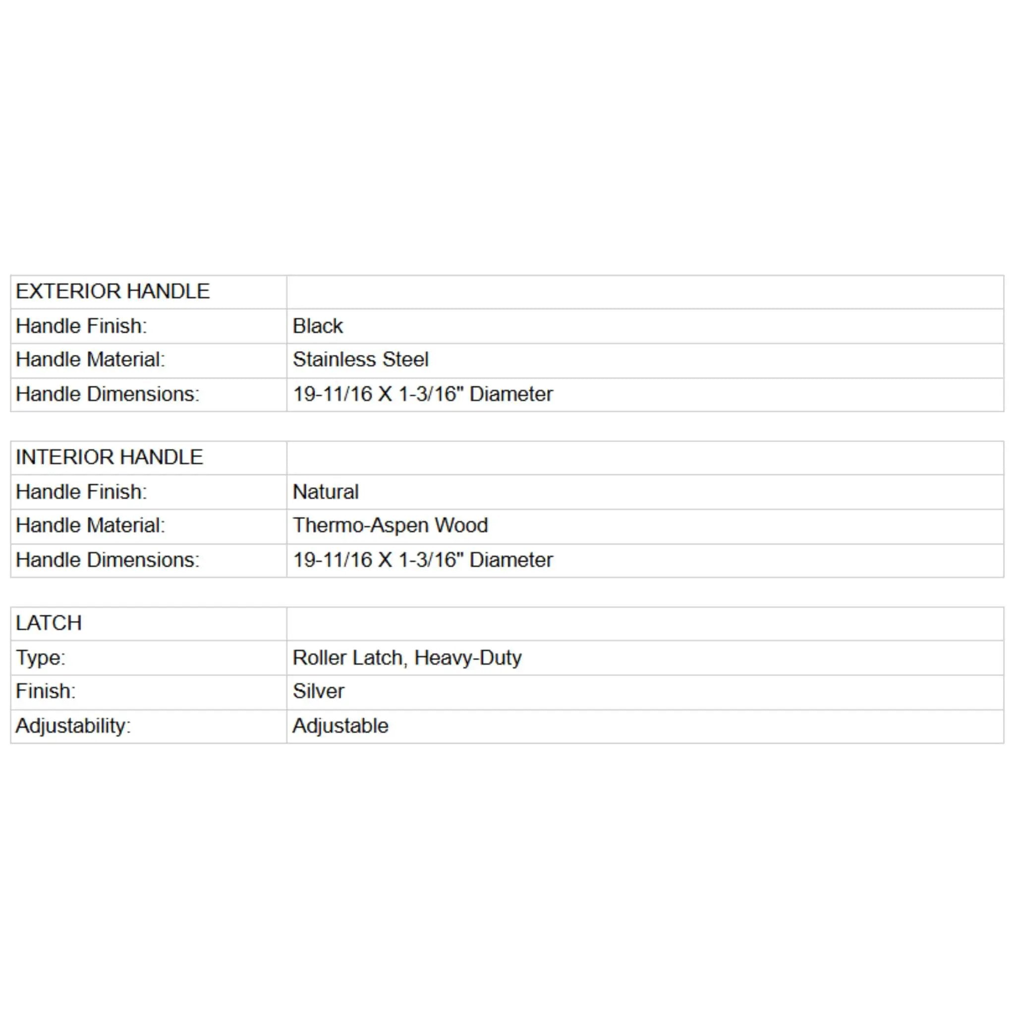 Prosaunas 36X81-Inch Thermo-Aspen Tinted Prehung ADA Glass Sauna Door (SAK15283) by SAKSBY WHOLESALE