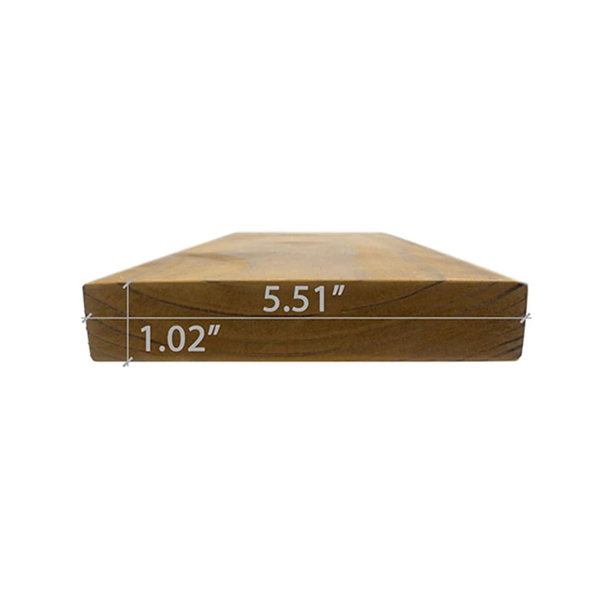 Prosaunas Thermo-Radiata Pine 2X6 S4SEE SHP Bench Wood (SAK13060) by SAKSBY WHOLESALE