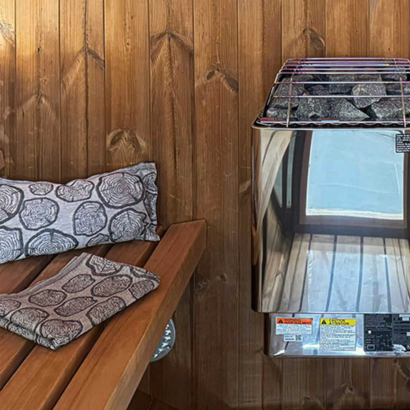 Prosaunas Thermo-Spruce 1X4 T&G STS4 Sauna Wall Wood (SAK38416) by SAKSBY WHOLESALE