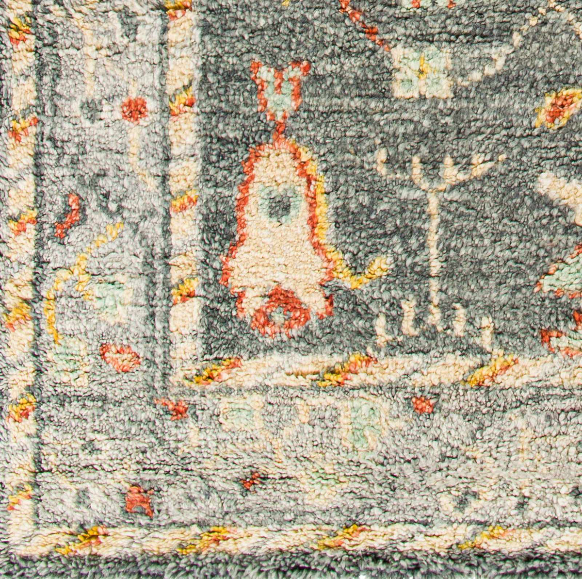 Prosperidad Handmade Wool Rug - Clearance, sample swatch