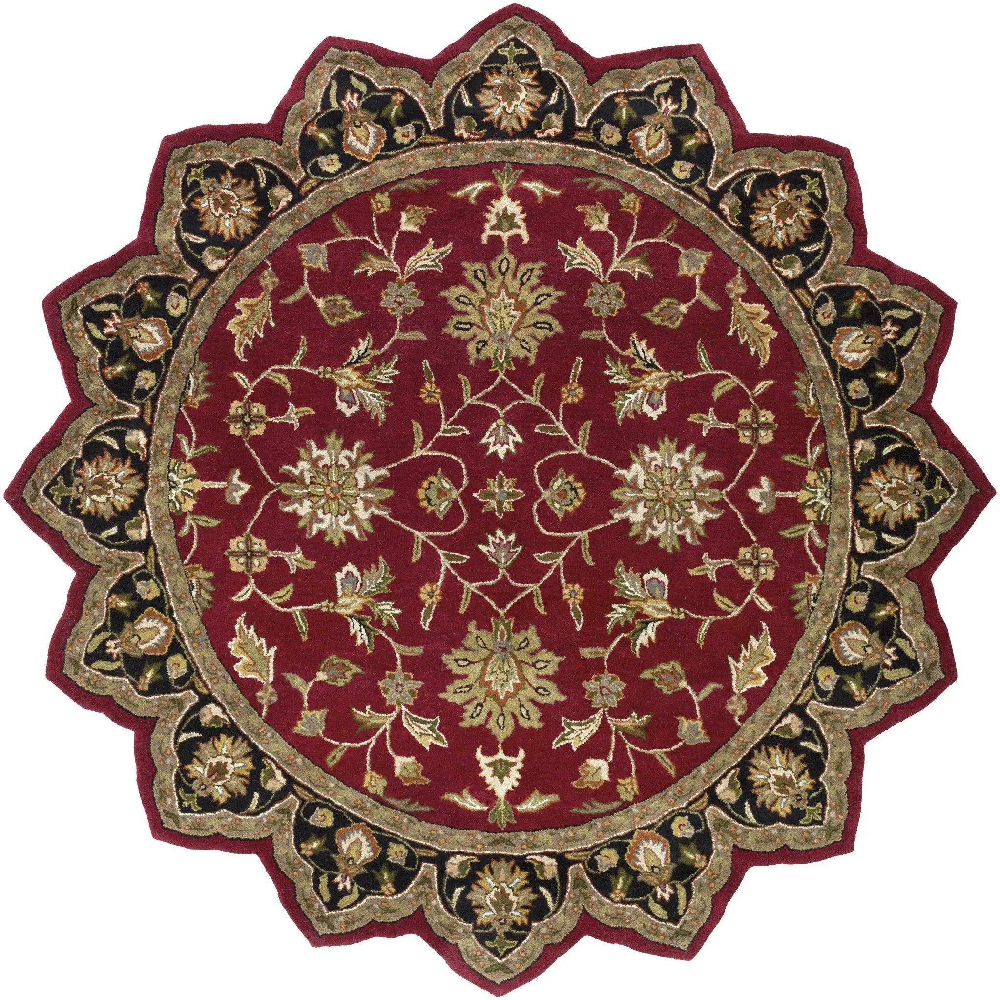 Porthcawl Wool Area Rug by Boutique Rugs