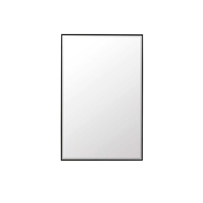 James Martin Rohe 26" Mirror, Matte Black, view 2