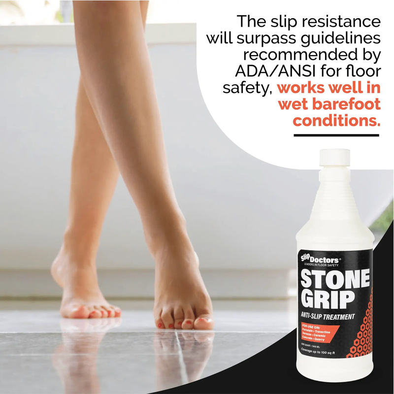 Stone Grip - Non-Slip Tile Treatment by SlipDoctors