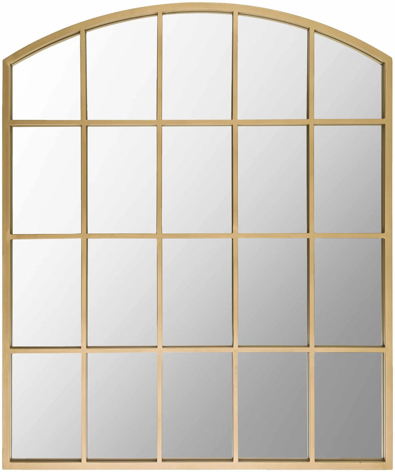 Pisignano Gold Caged Mirror - Clearance by Boutique Rugs