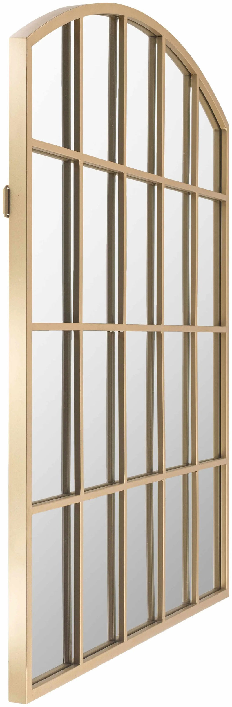 Pisignano Gold Caged Mirror - Clearance by Boutique Rugs