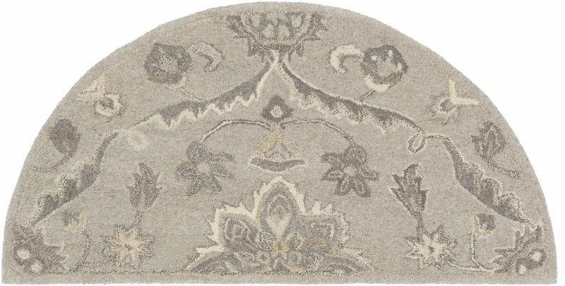 Peterstown Beige Wool Rug by Boutique Rugs