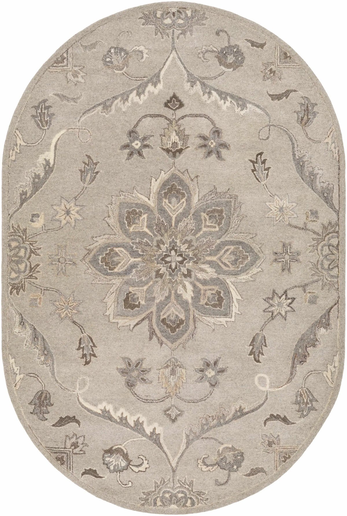 Peterstown Beige Wool Rug, photo 16 of 17