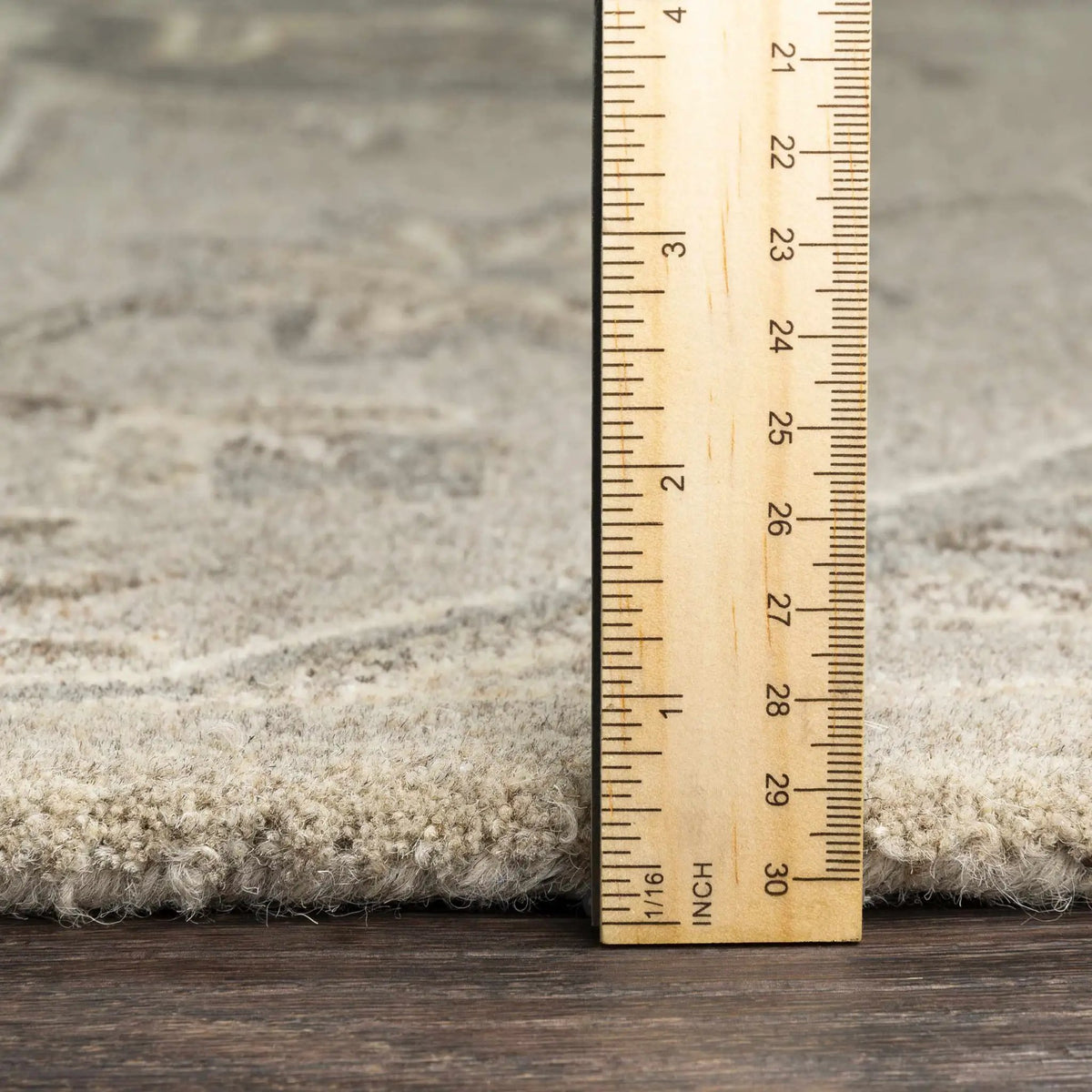 Peterstown Beige Wool Rug, photo 5 of 17