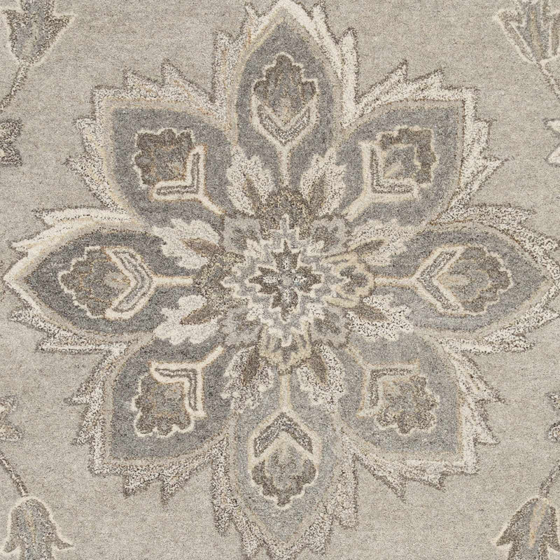 Peterstown Beige Wool Rug by Boutique Rugs