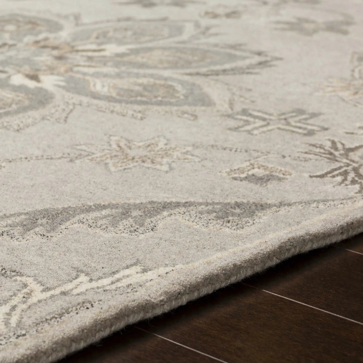 Peterstown Beige Wool Rug, photo 7 of 17