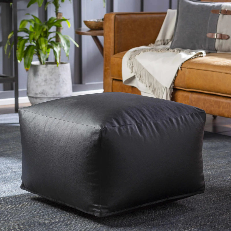 Petersville Pouf - Clearance by Boutique Rugs