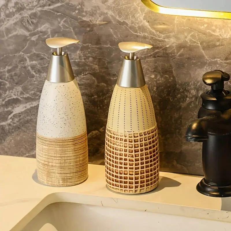 Pump Bottle - Manual Plastic Refillable by House Of Avana