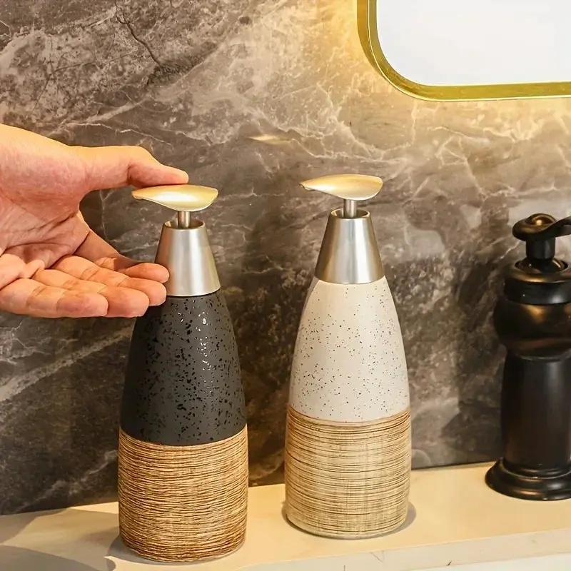Pump Bottle - Manual Plastic Refillable by House Of Avana