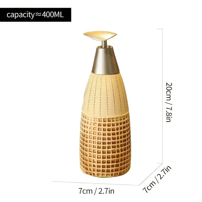 Pump Bottle - Manual Plastic Refillable by House Of Avana