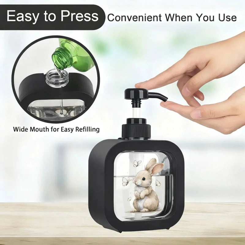 Pump Dispenser - Refillable Light Brown by House Of Avana