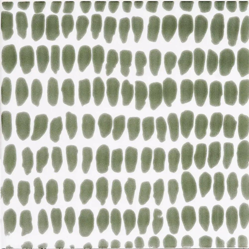 Pure White, Forest Matte Albert Ceramic Tiles 6x6 by Stonetiledepot