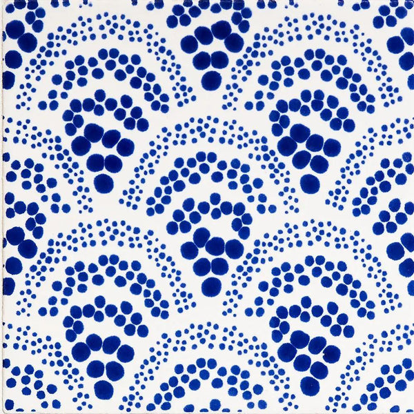 Pure White, Iris Matte Chou Chou Ceramic Tiles 6x6